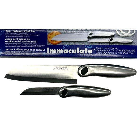 Oneida Cutlery Immaculate 2 Pc Oriental Chef Set - Picture 6 of 8